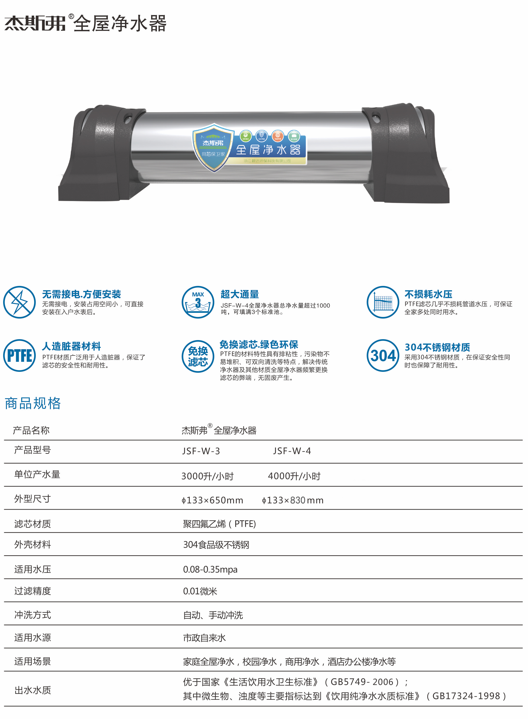 杰斯弗全屋凈水器-1